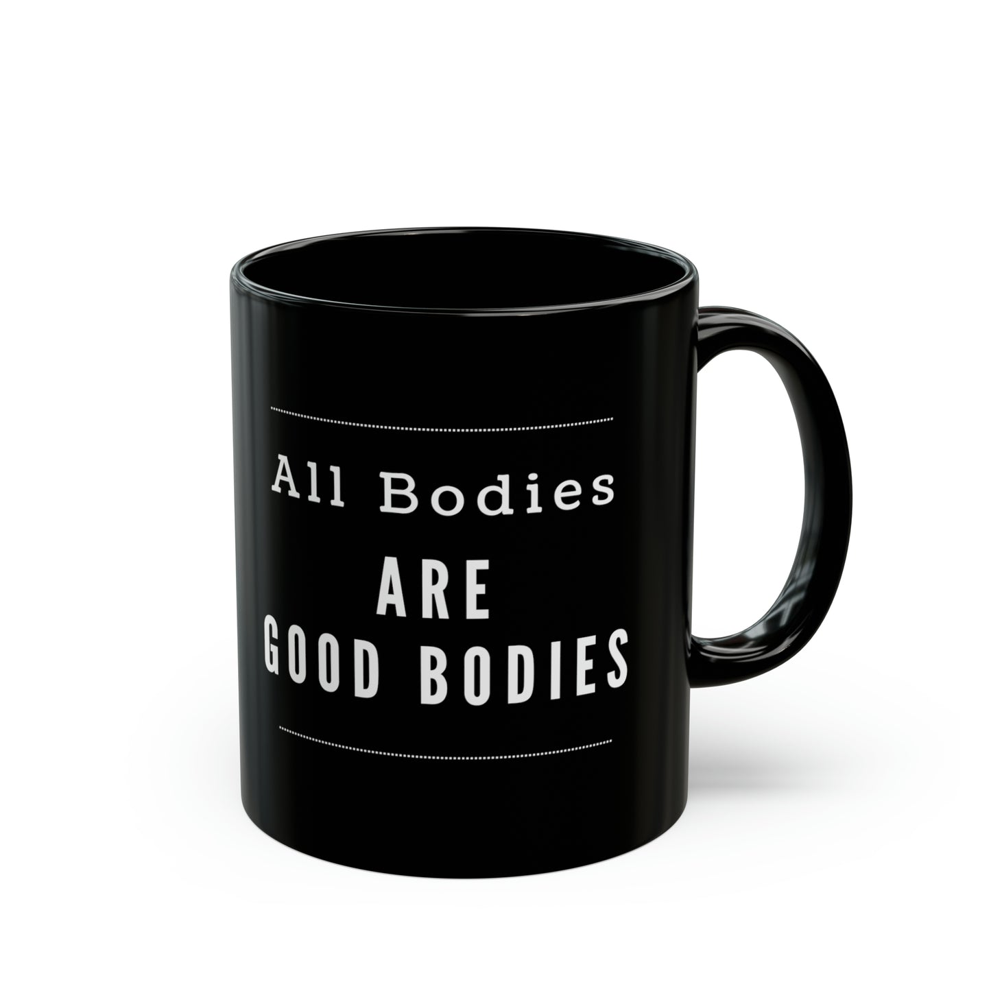 11oz Black Mug