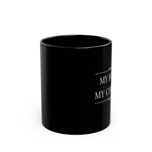11oz Black Mug