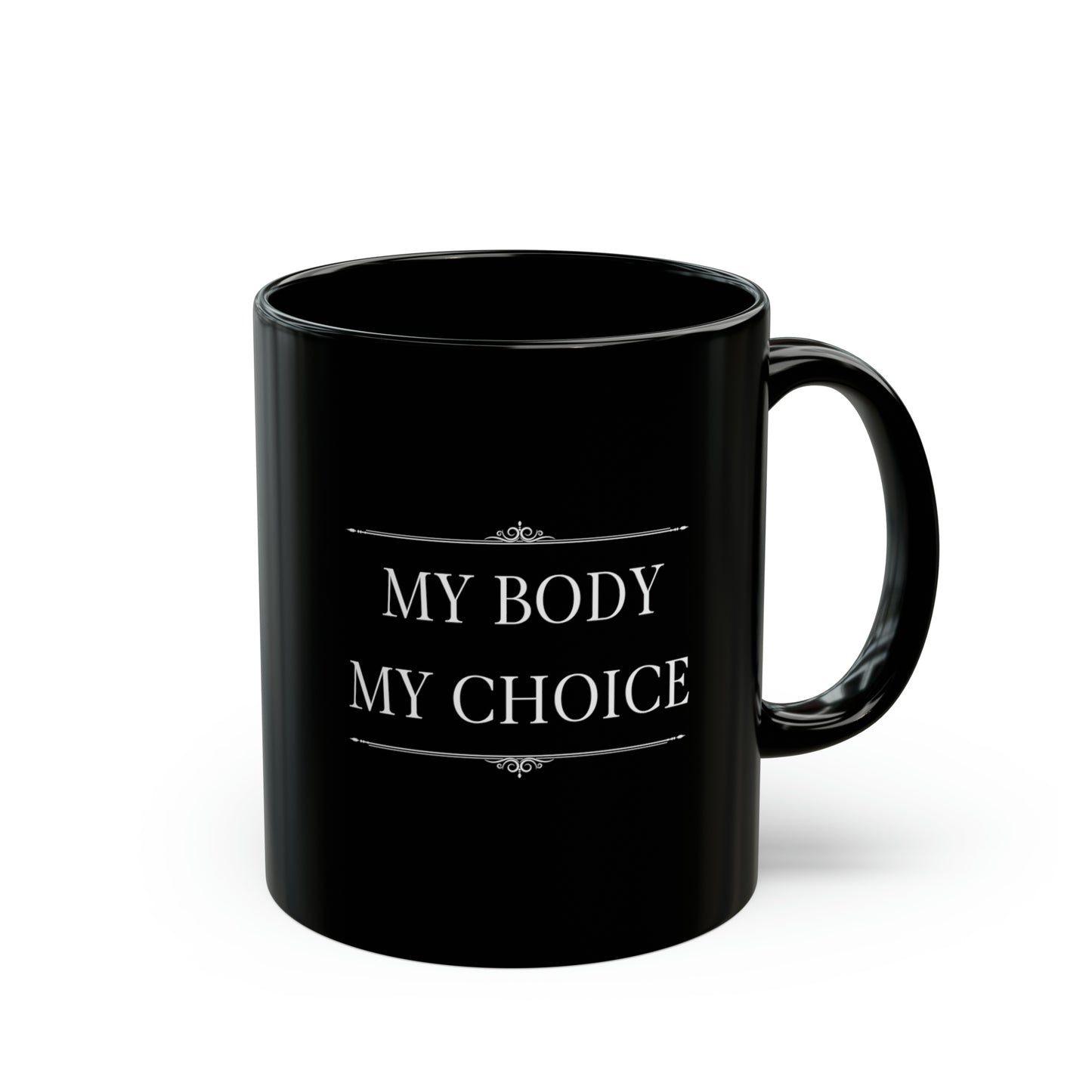 11oz Black Mug