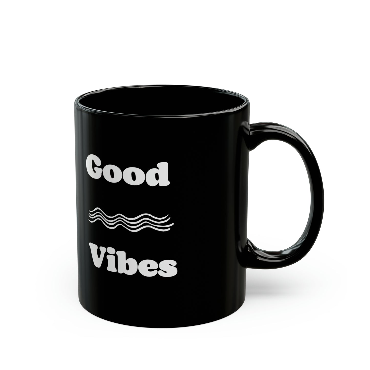 11oz Black Mug